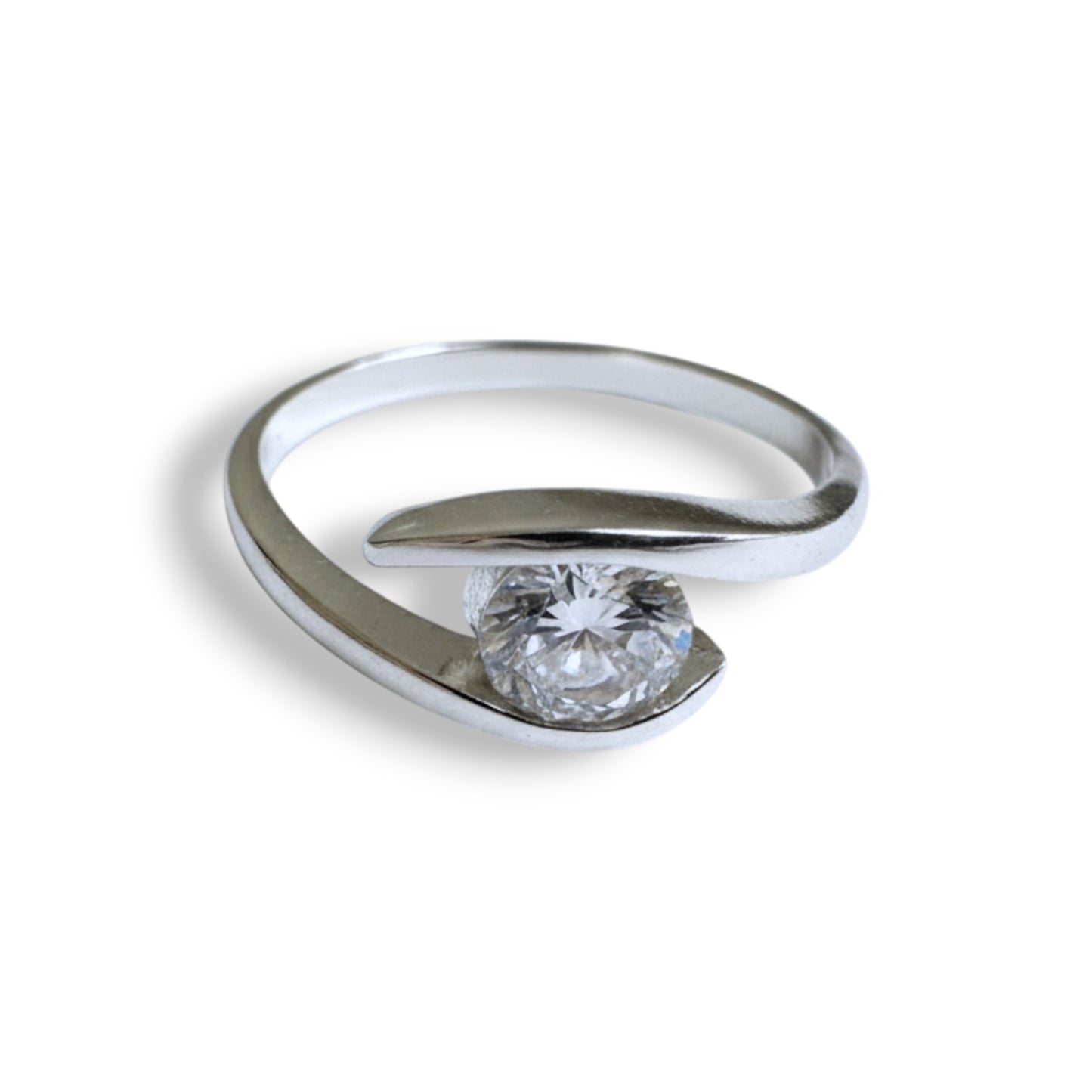 Anillo Destello de Plata