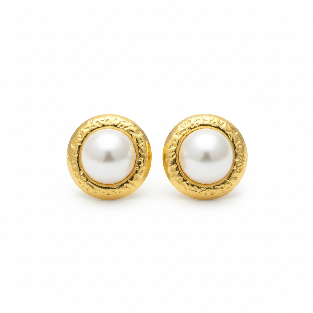 Aretes Imperial Pearl
