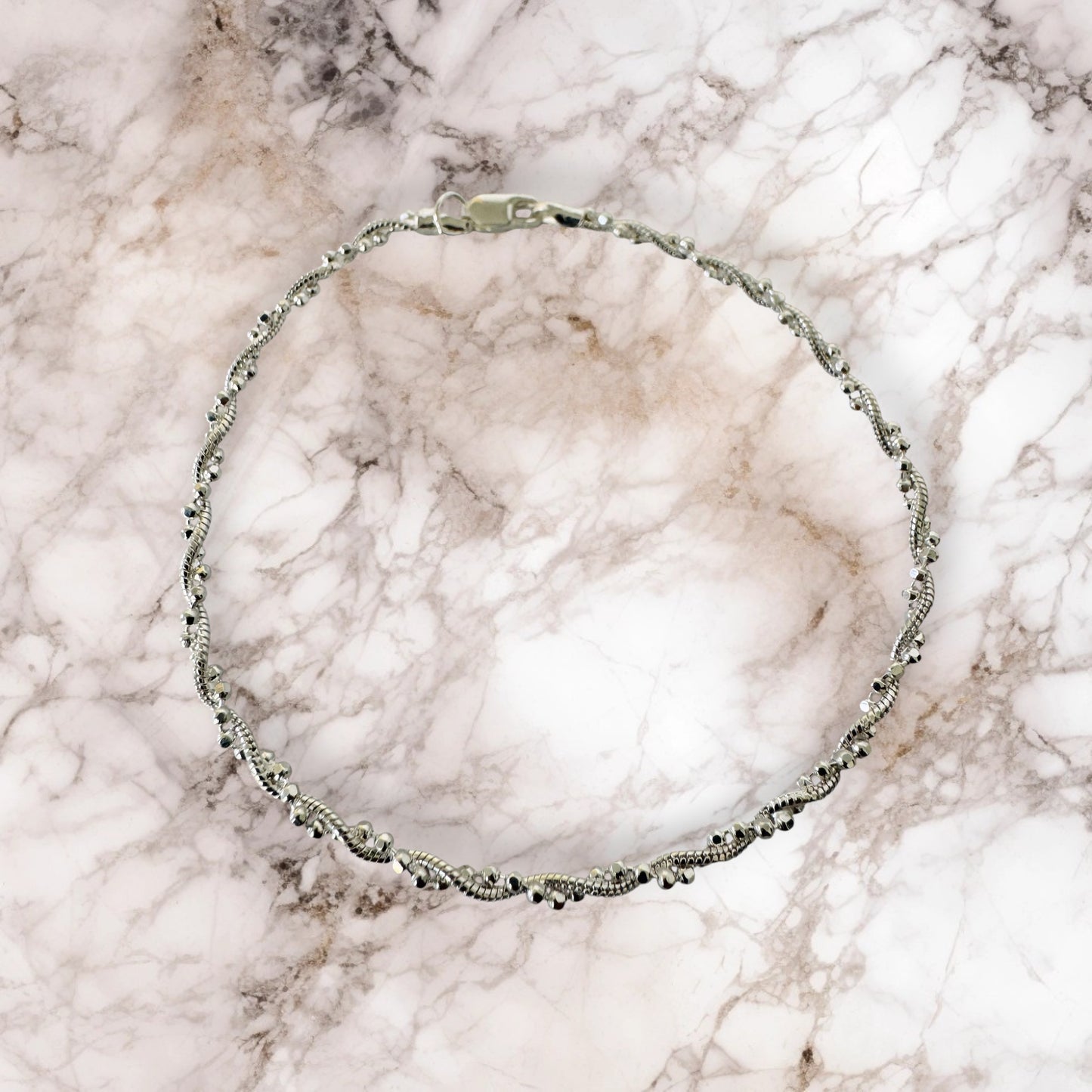 Pulsera Celestial Plata Enlazada