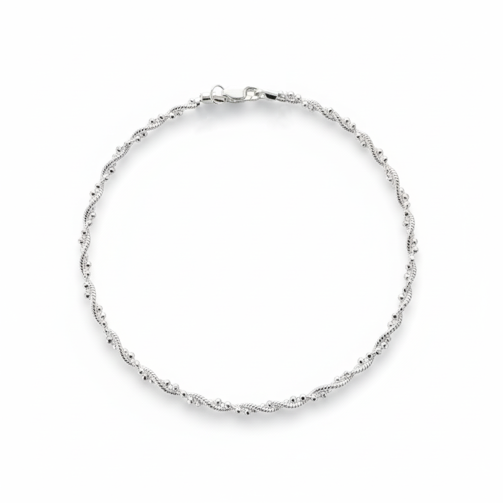 Pulsera Celestial Plata Enlazada