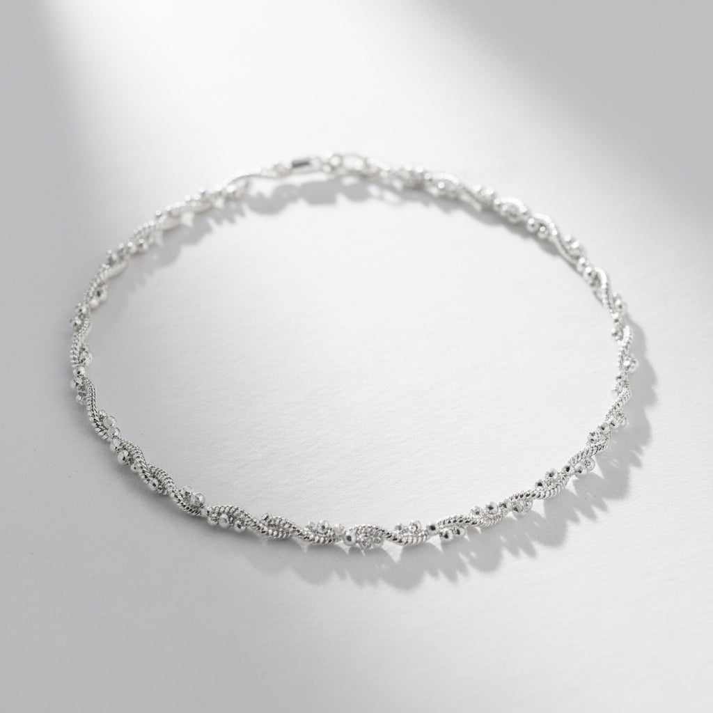 Pulsera Celestial Plata Enlazada