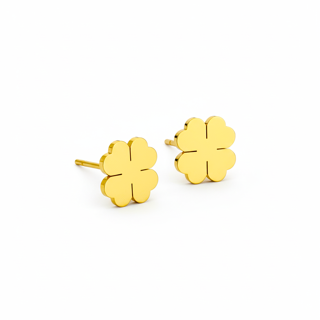 Aretes Trébol de Luz