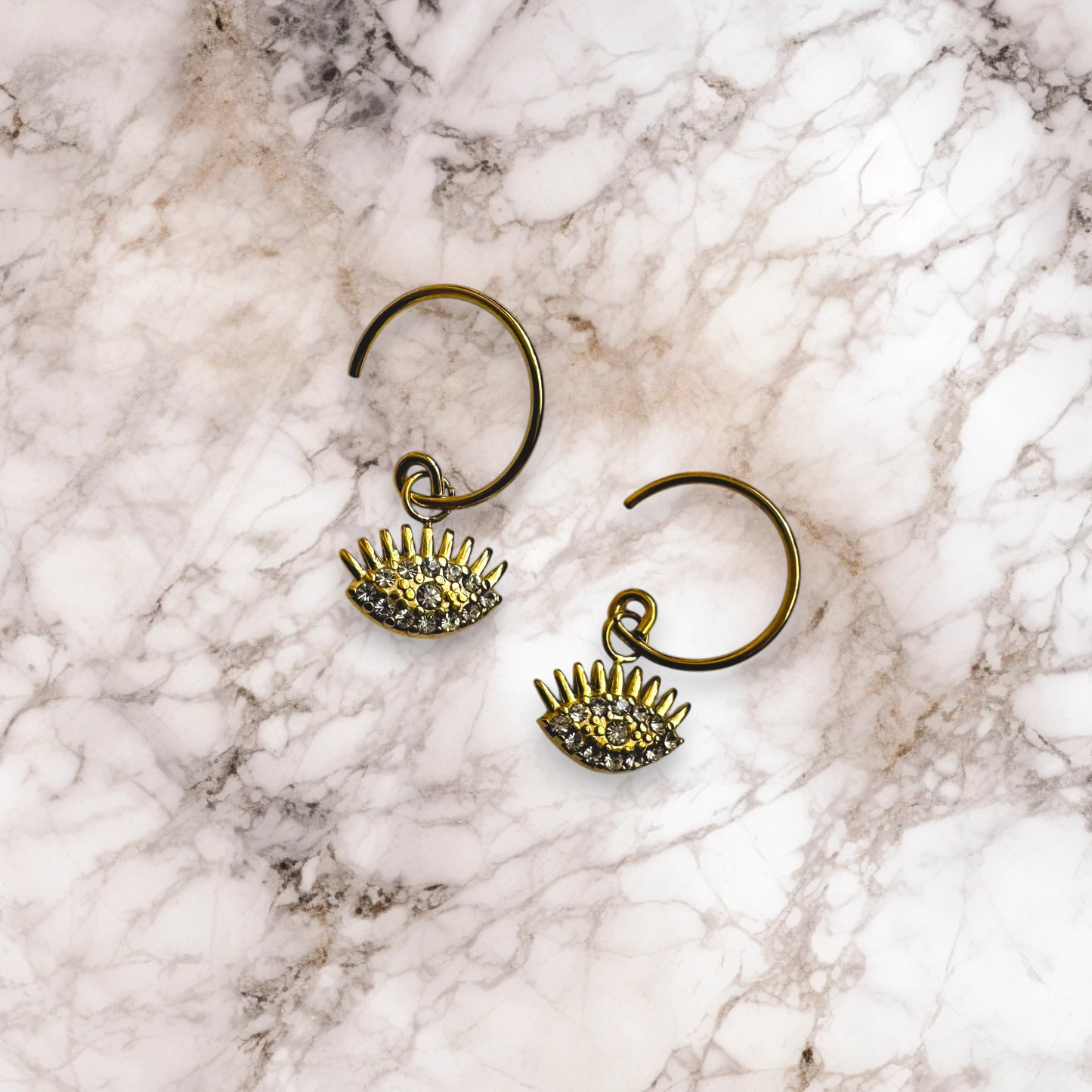 Aretes Golden Eye Spark