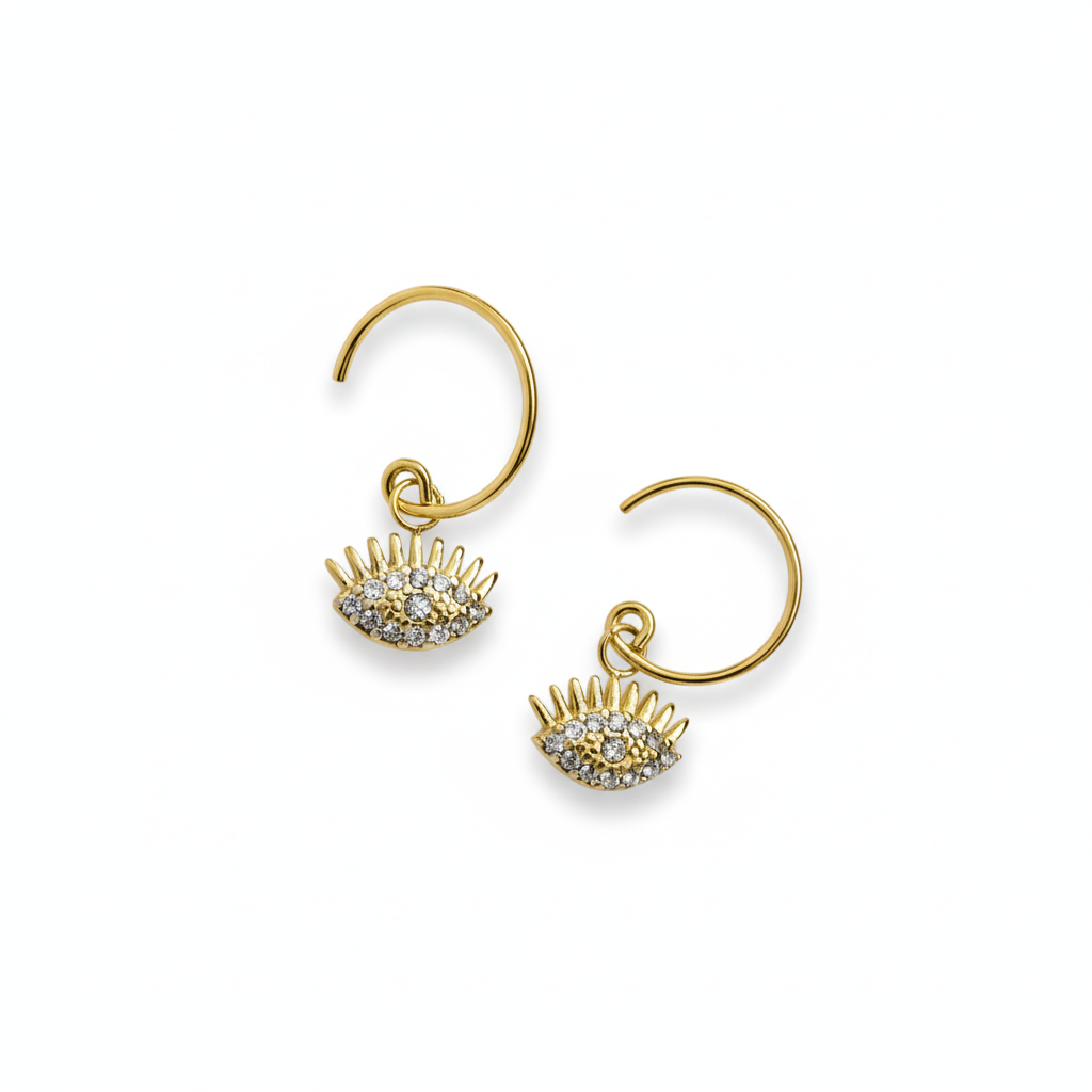Aretes Golden Eye Spark
