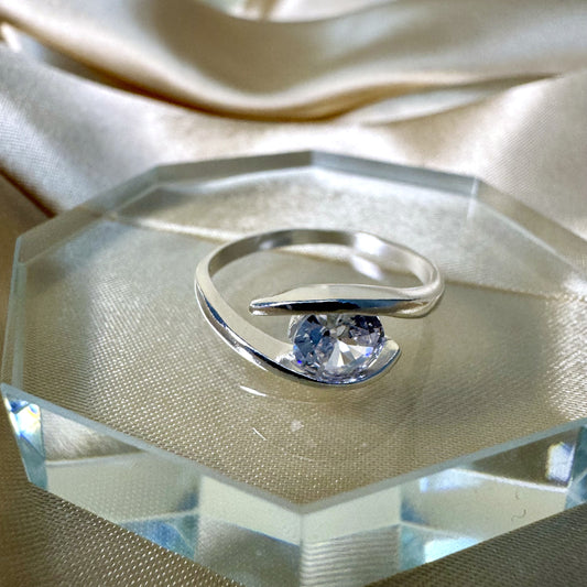 Anillo Destello de Plata