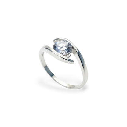 Anillo Destello de Plata