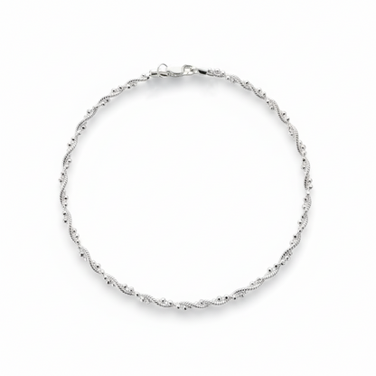 Pulsera Celestial Plata Enlazada
