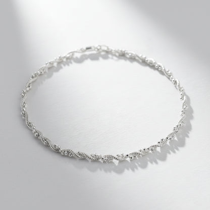 Pulsera Celestial Plata Enlazada