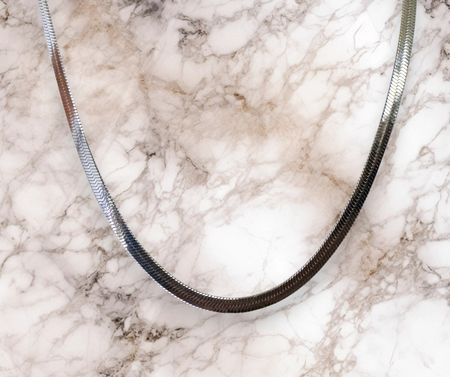 Collar Silver Snake