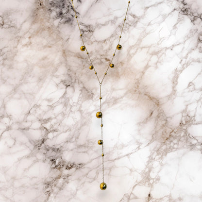 Collar Golden Drops