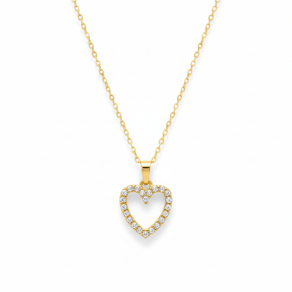 Collar Golden Heart Shine
