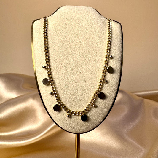 Collar Golden Orbs