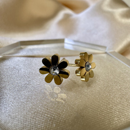 Aretes Flor Radiante
